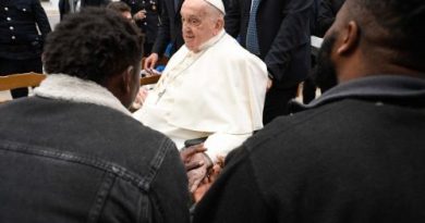 Pope Francis visit to Coeli prison on Holy Thursday