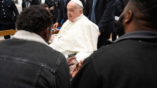 Pope Francis visit to Coeli prison on Holy Thursday