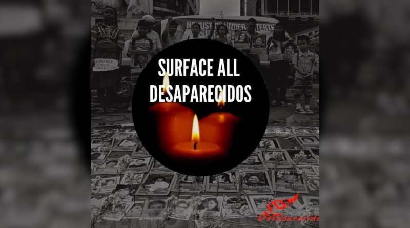 FIND families demand justice on Holy Wednesday