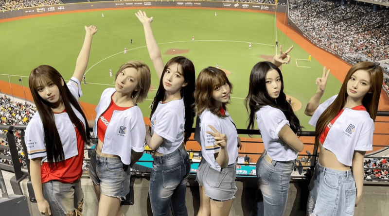 NMIXX photoshoot during ] CPBL Regular SEASON GAME & Dragons STAR MUSIC FESTIVAL Dragons vs Brothers