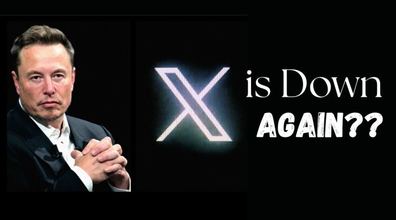 X (Twitter) is down again