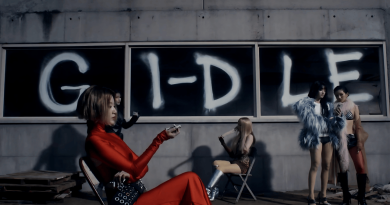 Screennshot their I-DLE rebranding